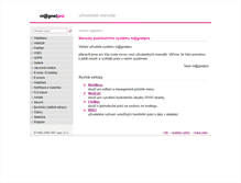 Tablet Screenshot of manualy.magnetpro.cz